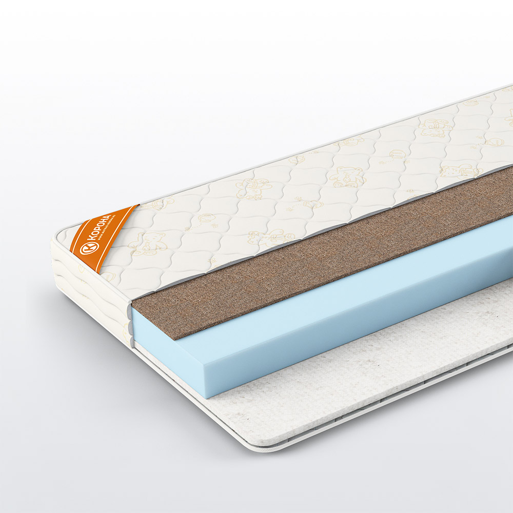 Матрас Kids «Cocos-Strutto» 80x160 Трикотаж «Teddy»  Матрас Kids «Cocos-Strutto» 80x160 Трикотаж «Teddy»