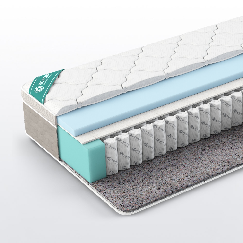 Матрас с евротоппером Trend «Riviera» 80x200 Трикотаж Матрас с евротоппером Trend «Riviera» 80x200 Трикотаж